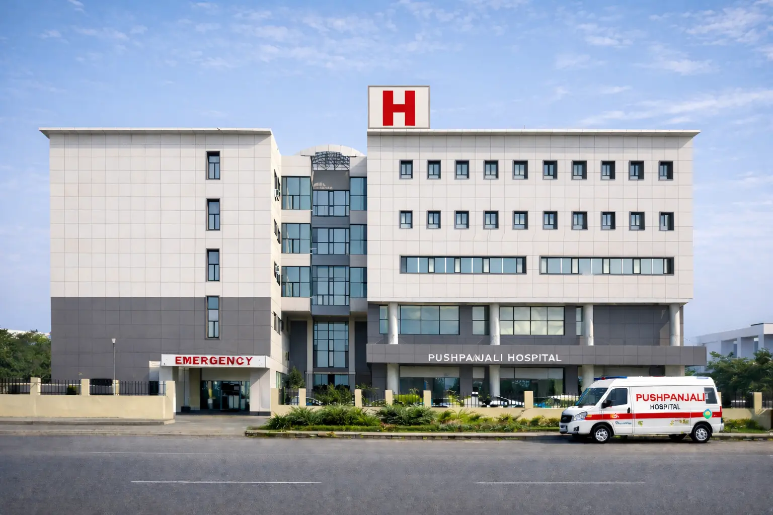 Pushpanjali Hospital Rewari building