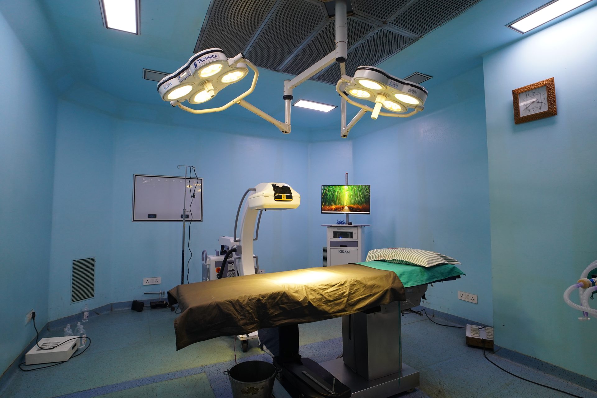Modern Operation Theatre at Pushpanjali Hospital